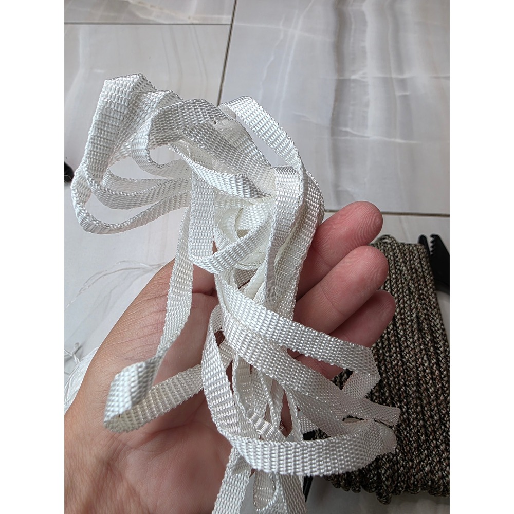 Outdoor Survival Cordage Bundle‎ Paracord Camo Rope Twine and Nylon Webbing Set - Picture 7 of 16